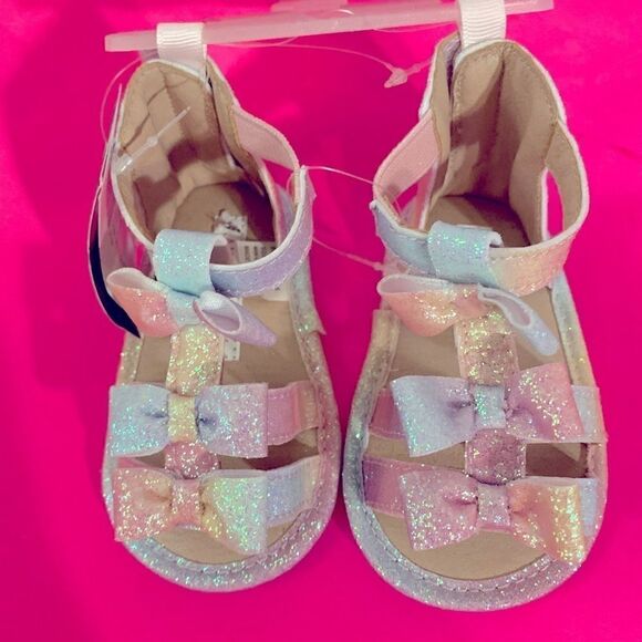 🛍Girls Laura Ashley kids shoes Toddler fashion summer sandals Sizes:3 - Picture 1 of 5